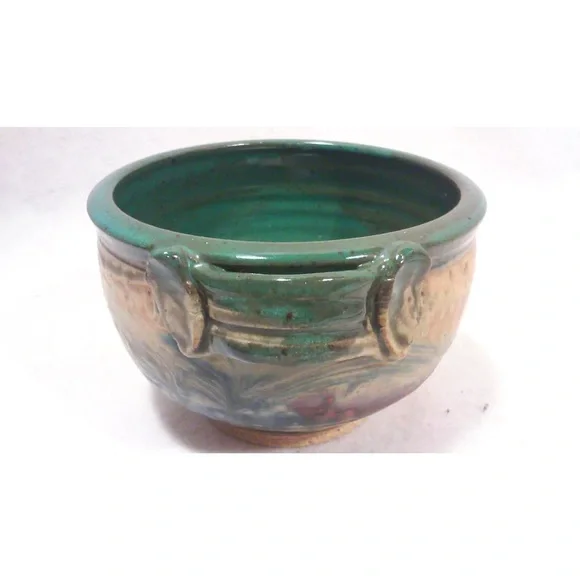 Vintage Studio Pottery Ceramic Bowl or Planter - Picture 6 of 9
